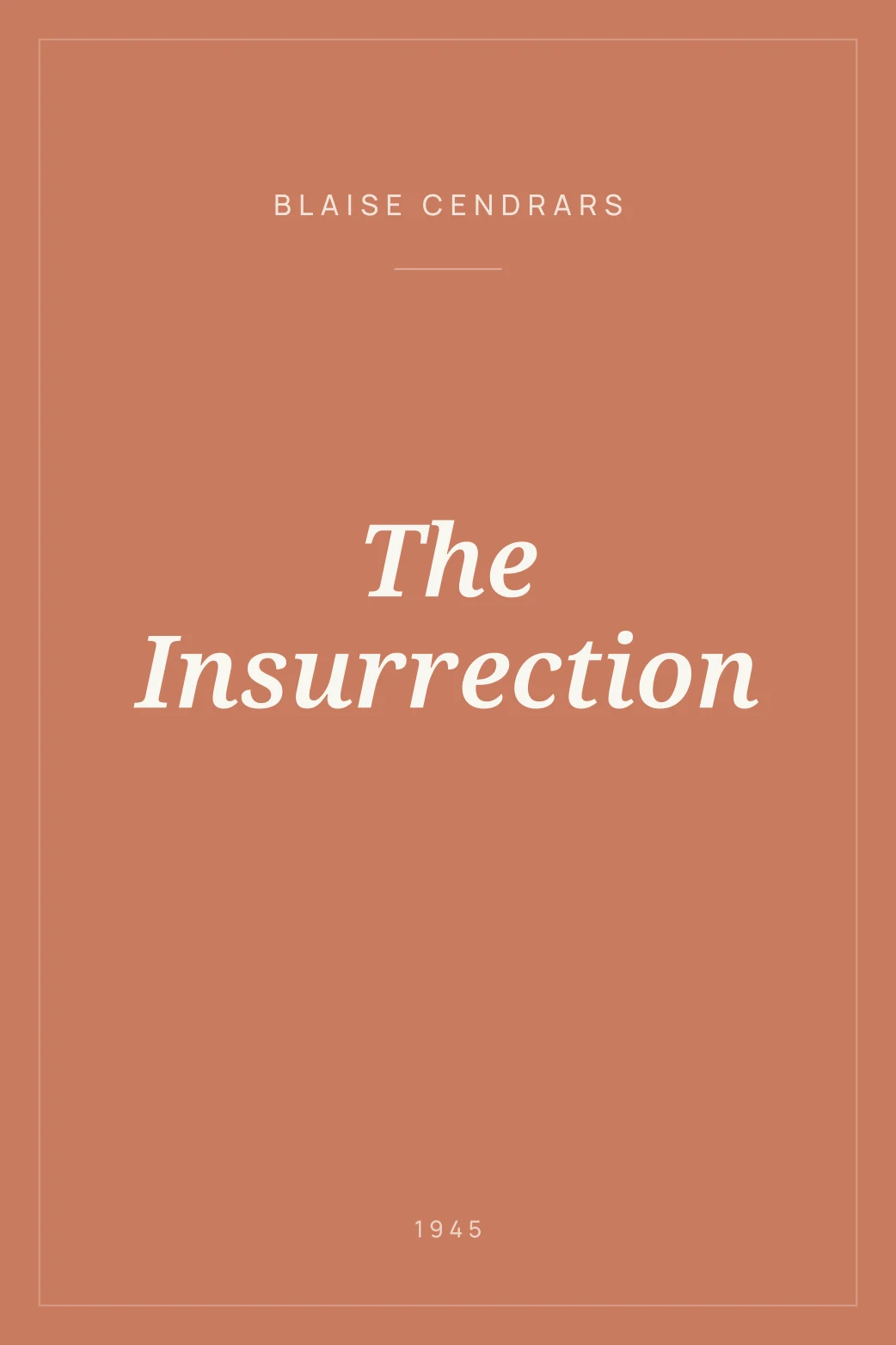 Portada de The Insurrection