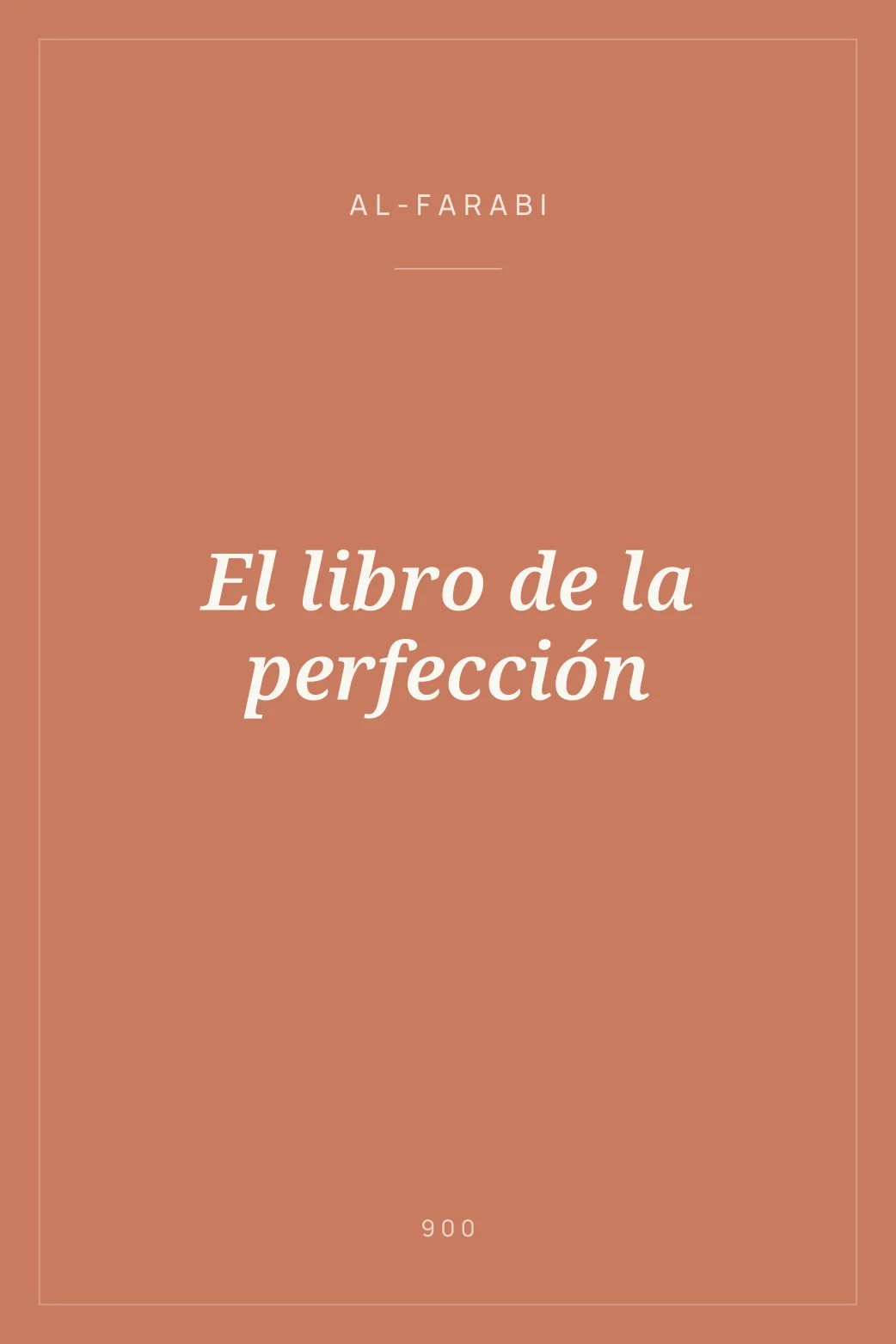 Portada de El libro de la perfección