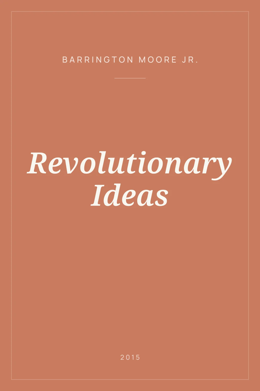 Portada de Revolutionary Ideas