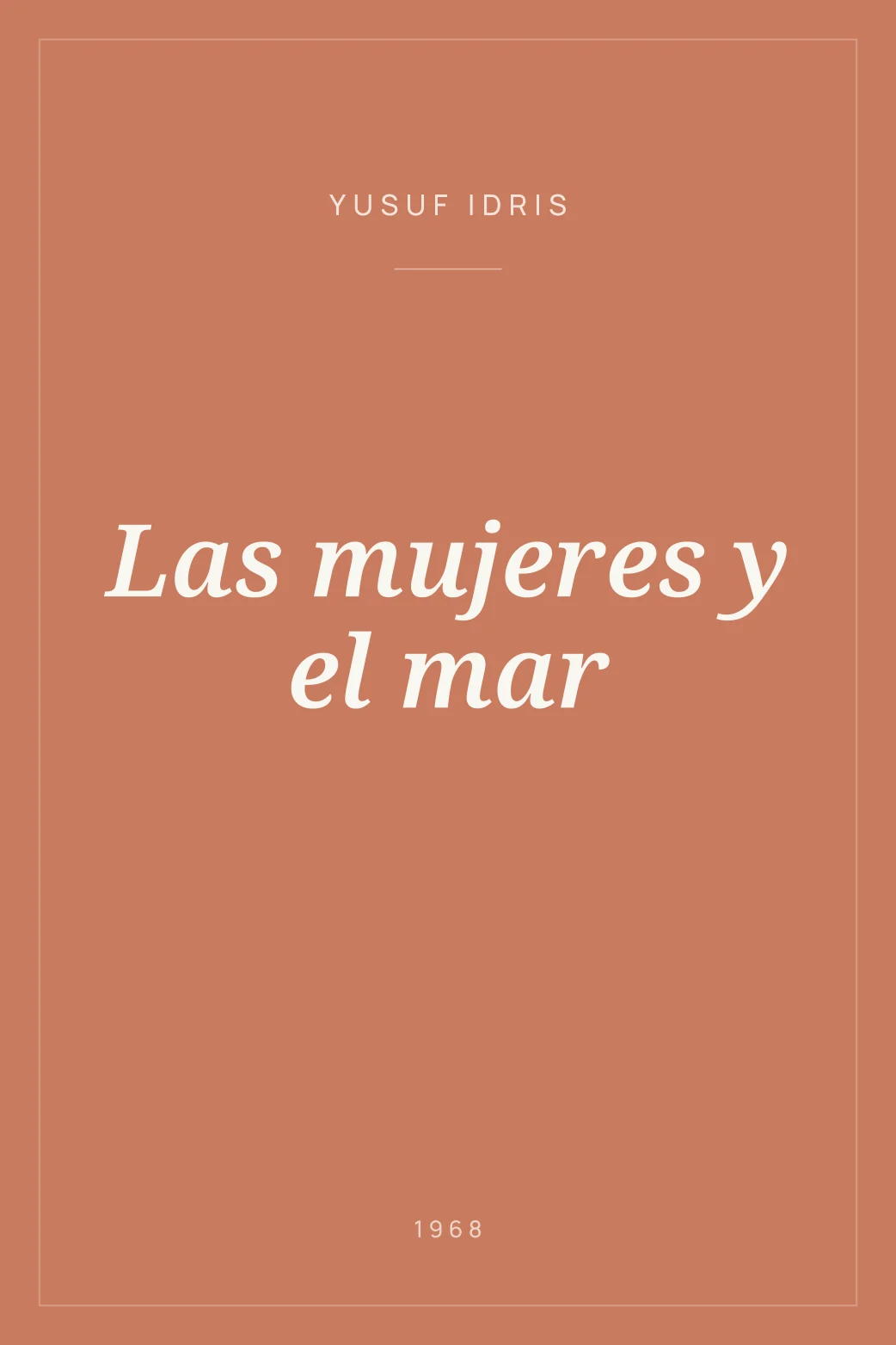 Portada de Las mujeres y el mar