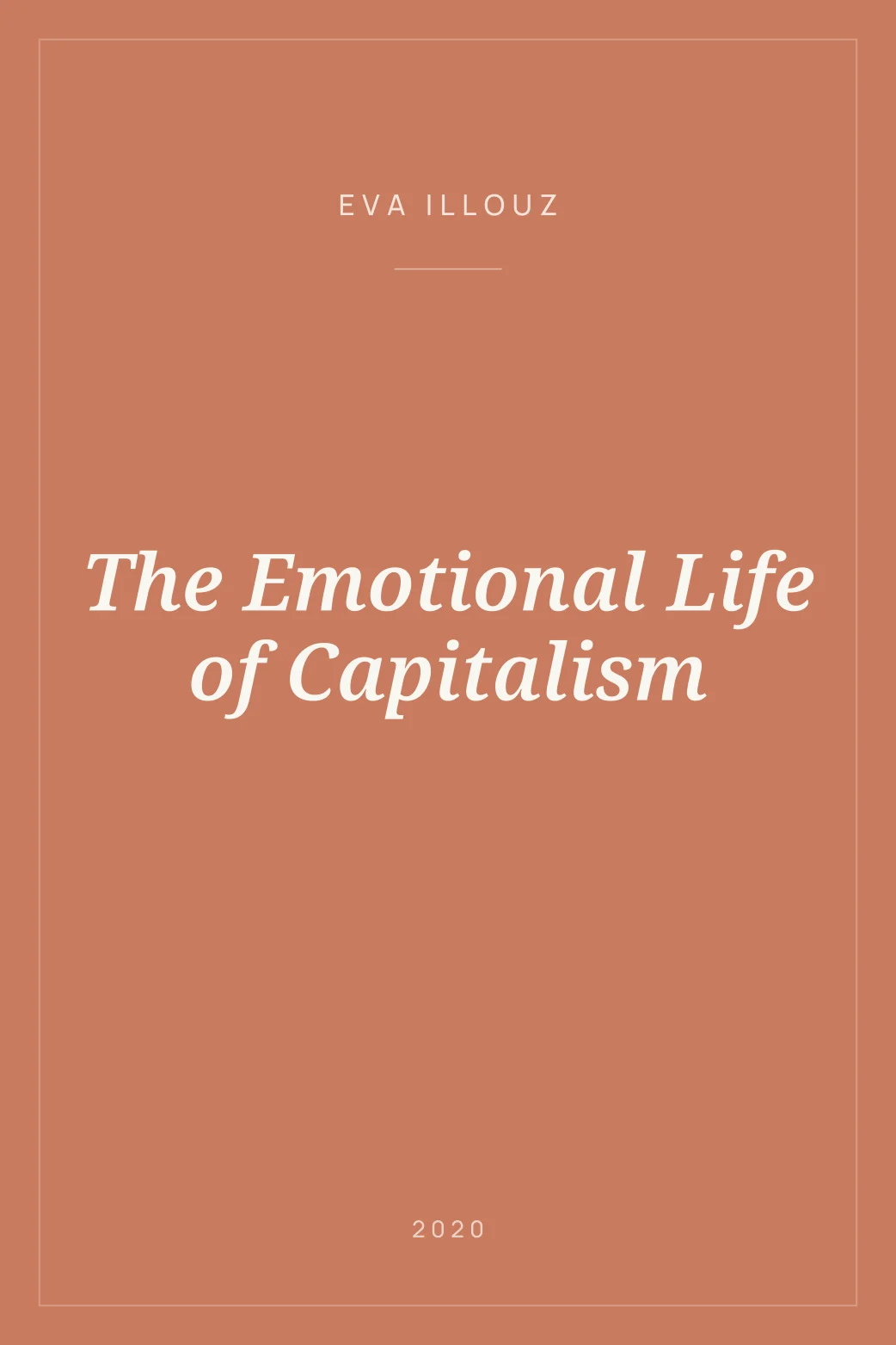 Portada de The Emotional Life of Capitalism