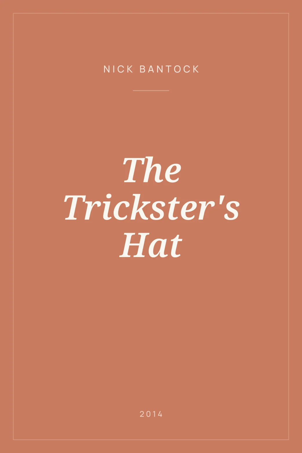 Portada de The Trickster's Hat