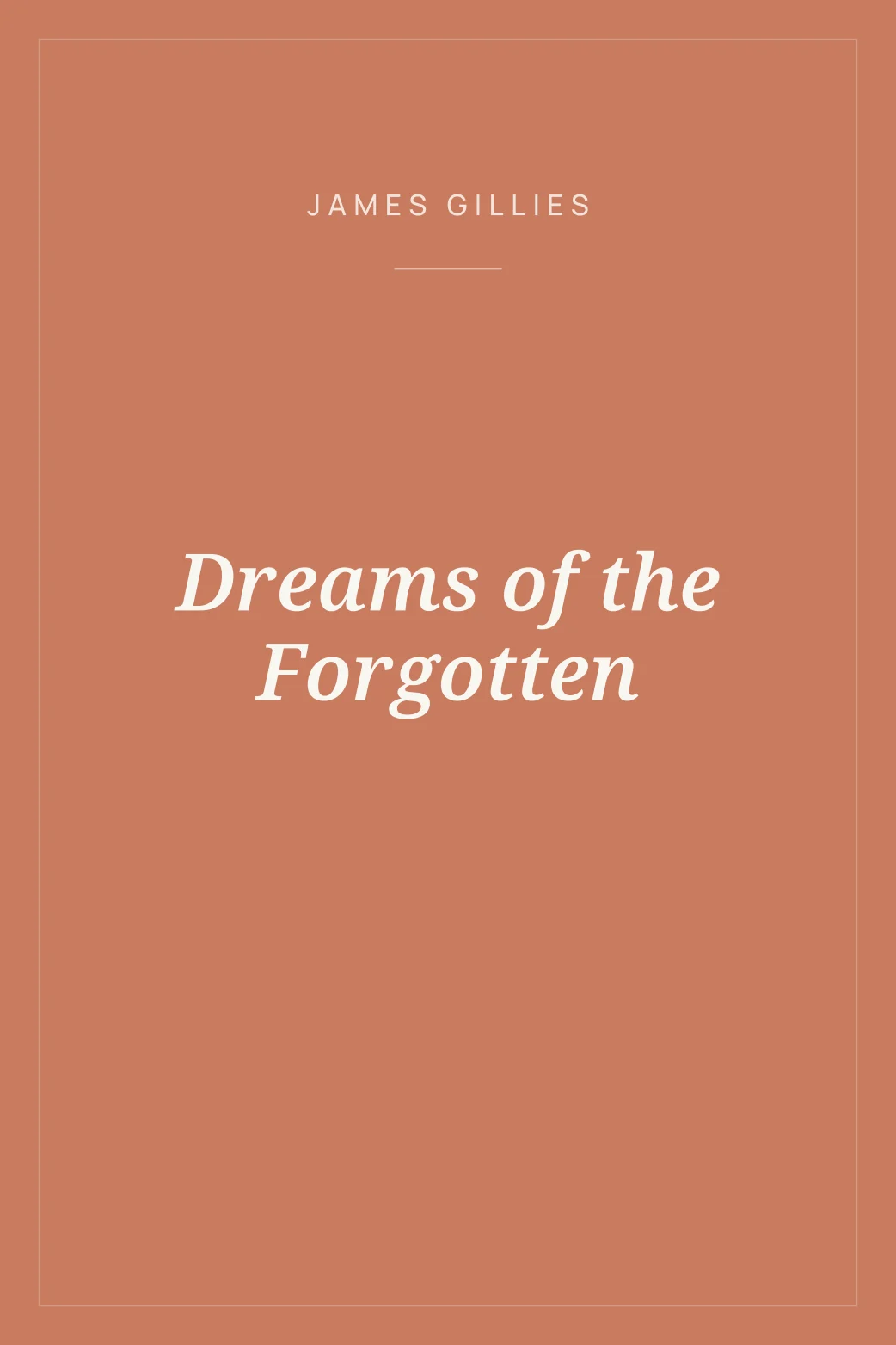 Portada de Dreams of the Forgotten