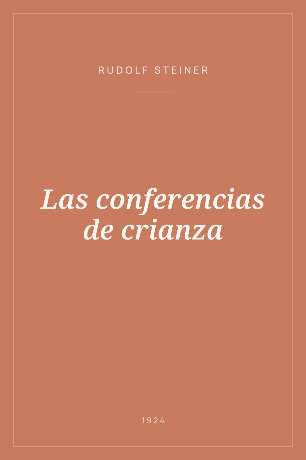 Portada de Las conferencias de crianza