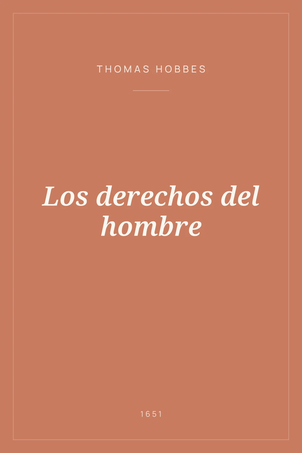 Portada de Los derechos del hombre