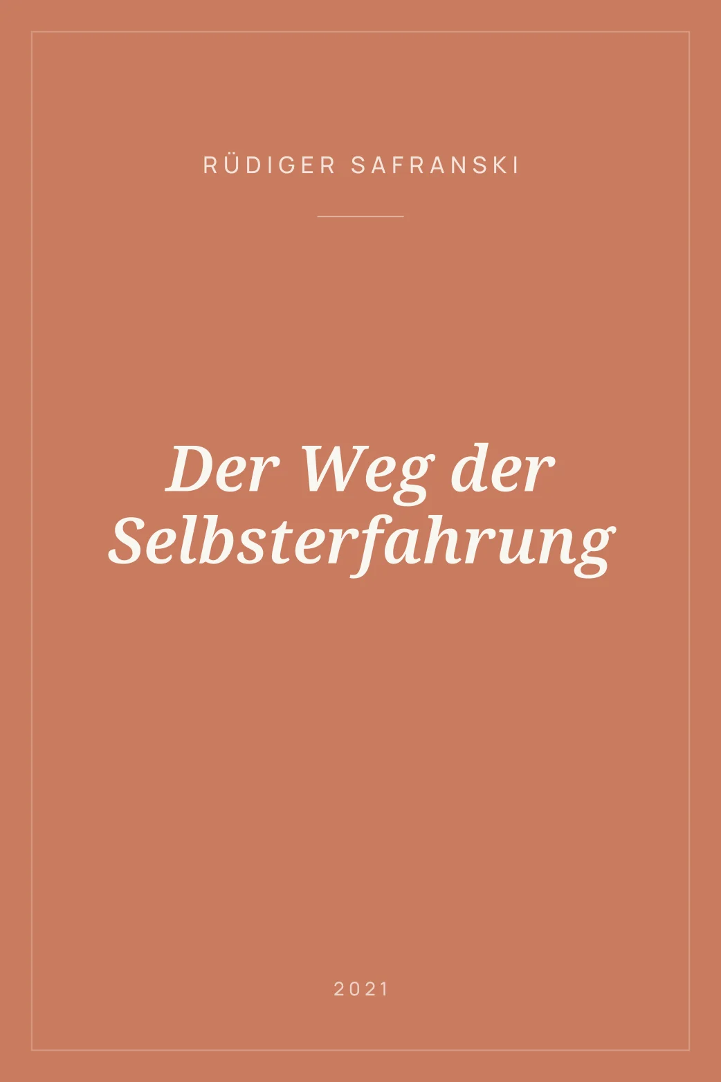 Portada de Der Weg der Selbsterfahrung