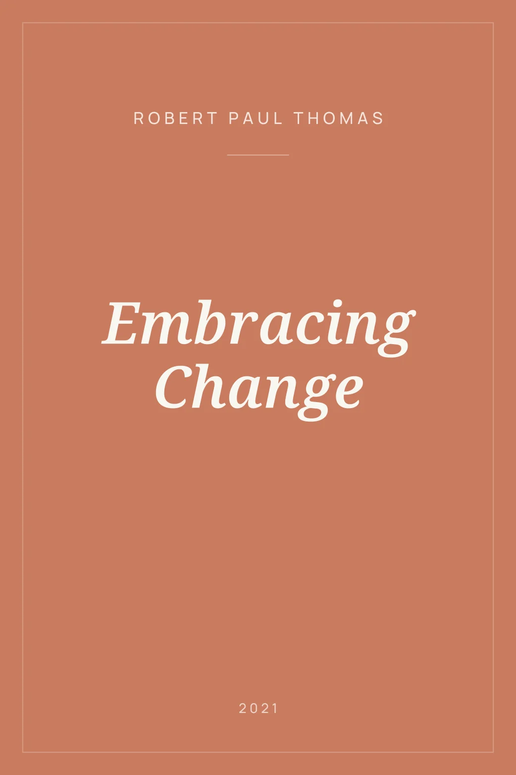 Portada de Embracing Change