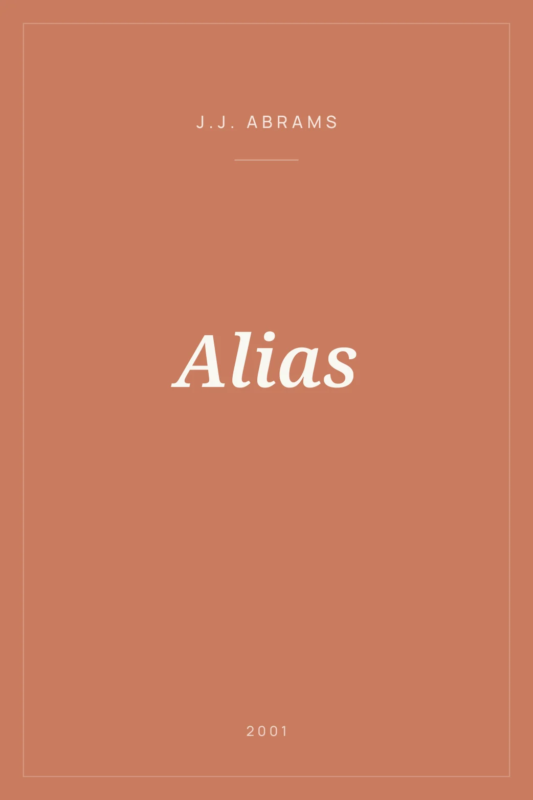 Portada de Alias