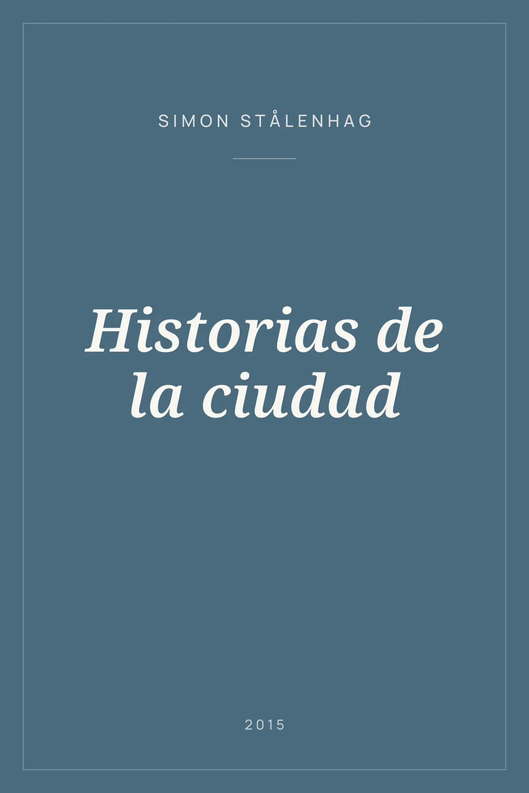 Portada de Historias de la ciudad