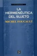 Portada de La hermenéutica del sujeto