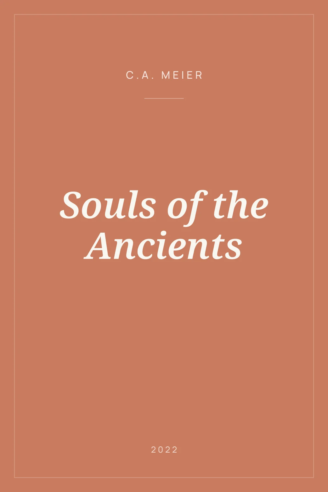 Portada de Souls of the Ancients