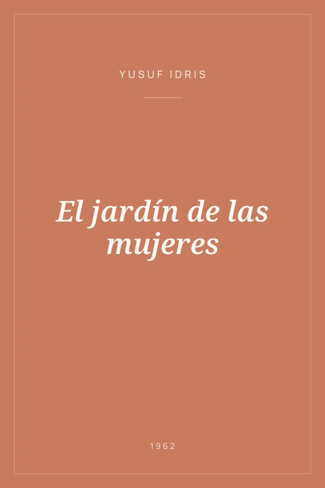 Portada de El jardín de las mujeres