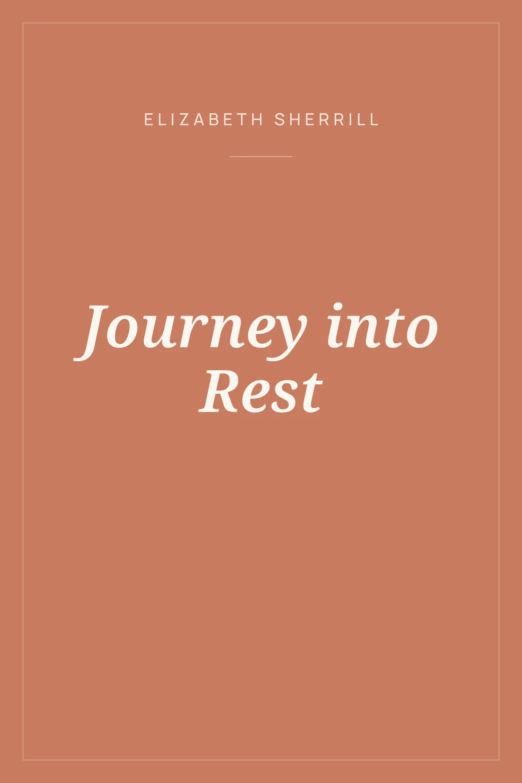 Portada de Journey into Rest