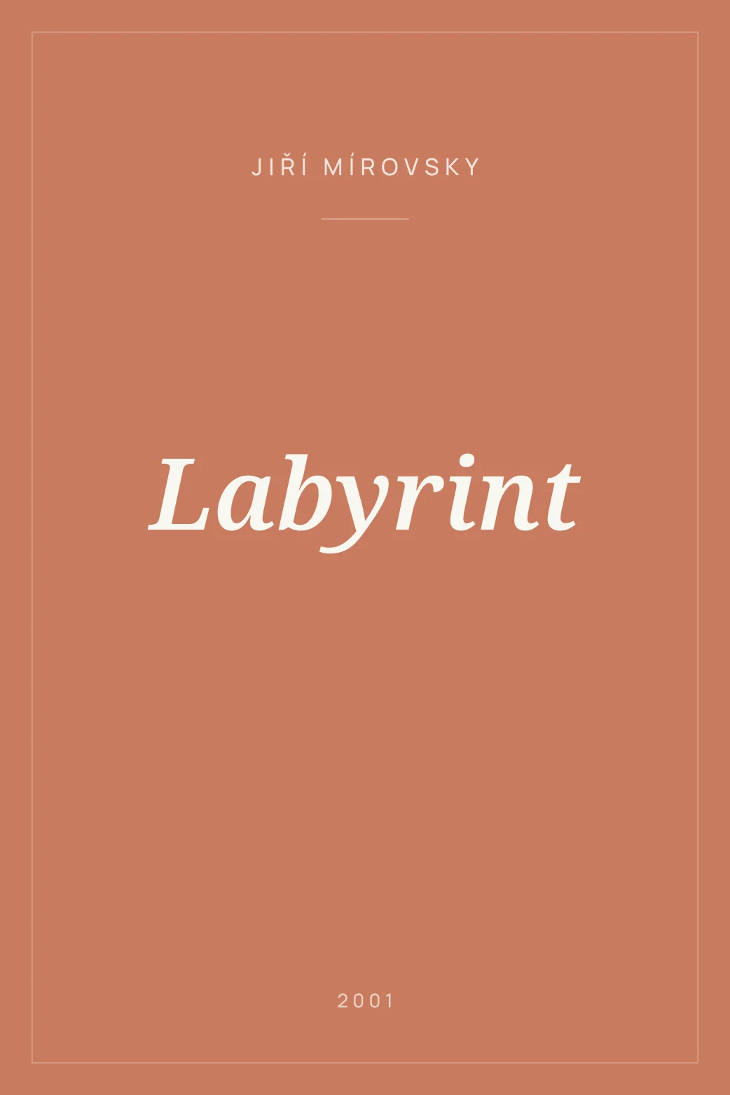 Portada de Labyrint
