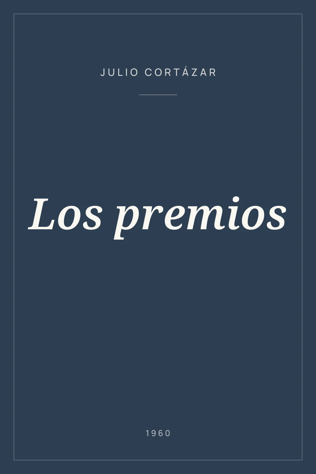 Portada de Los premios