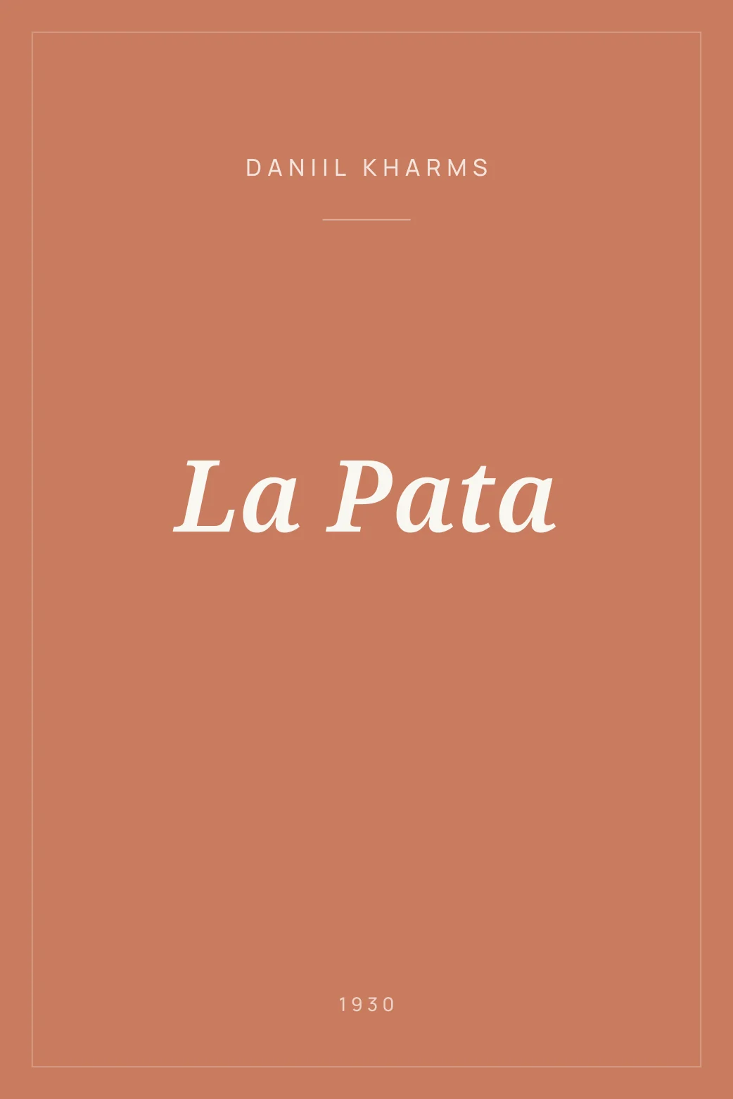 Portada de La Pata