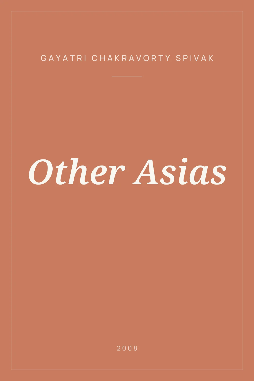 Portada de Other Asias