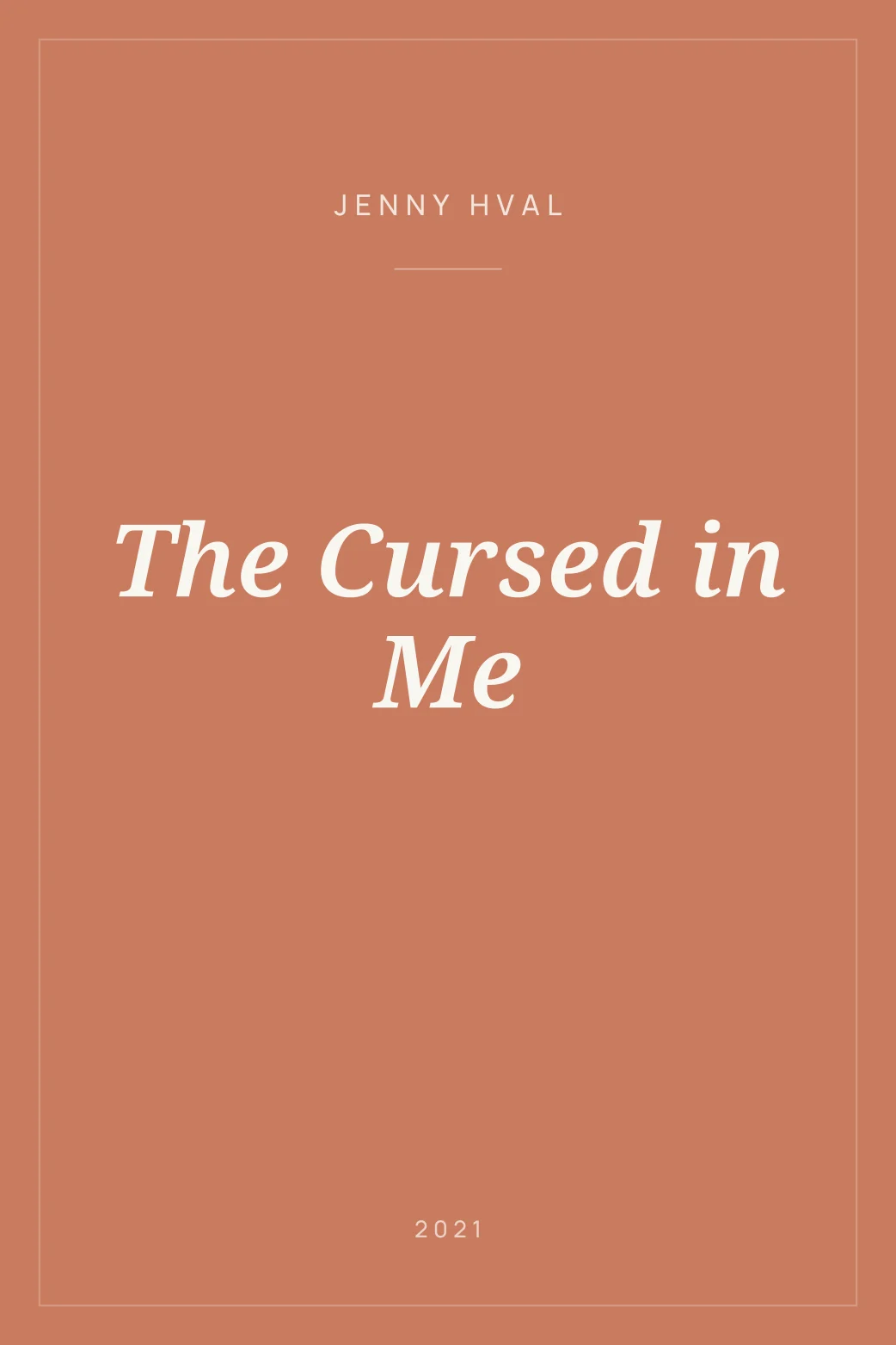 Portada de The Cursed in Me
