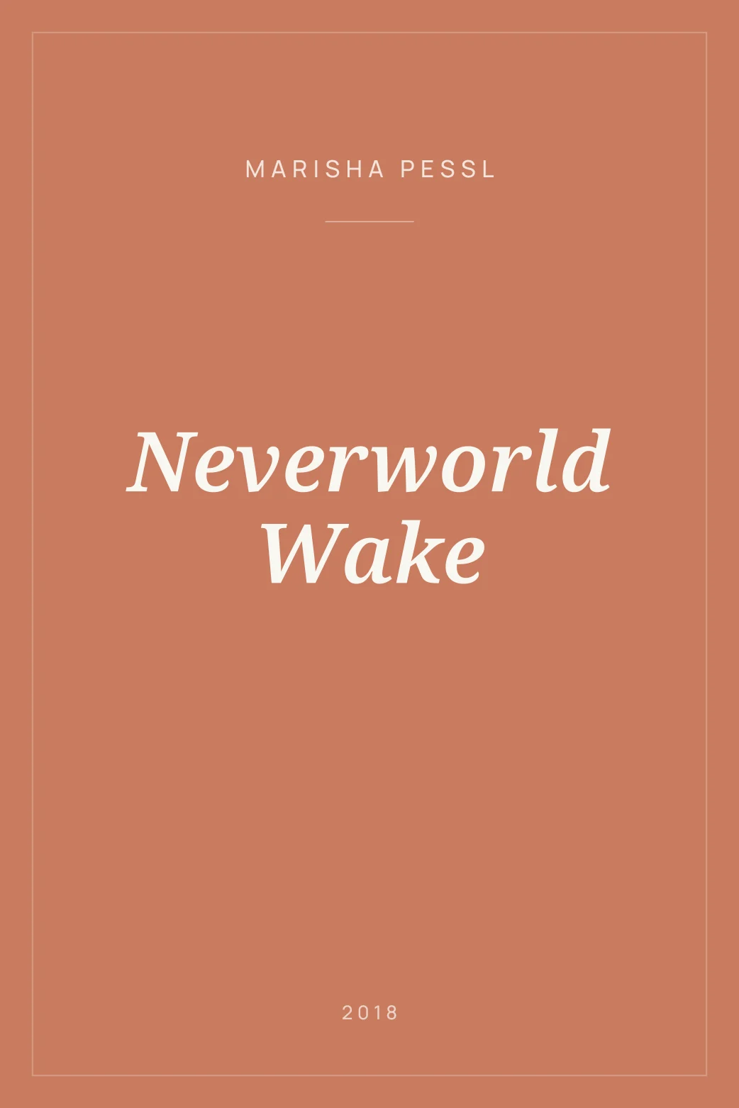 Portada de Neverworld Wake