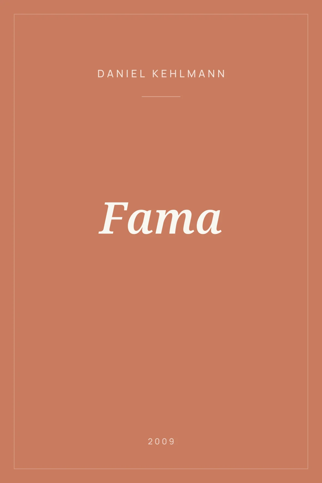 Portada de Fama
