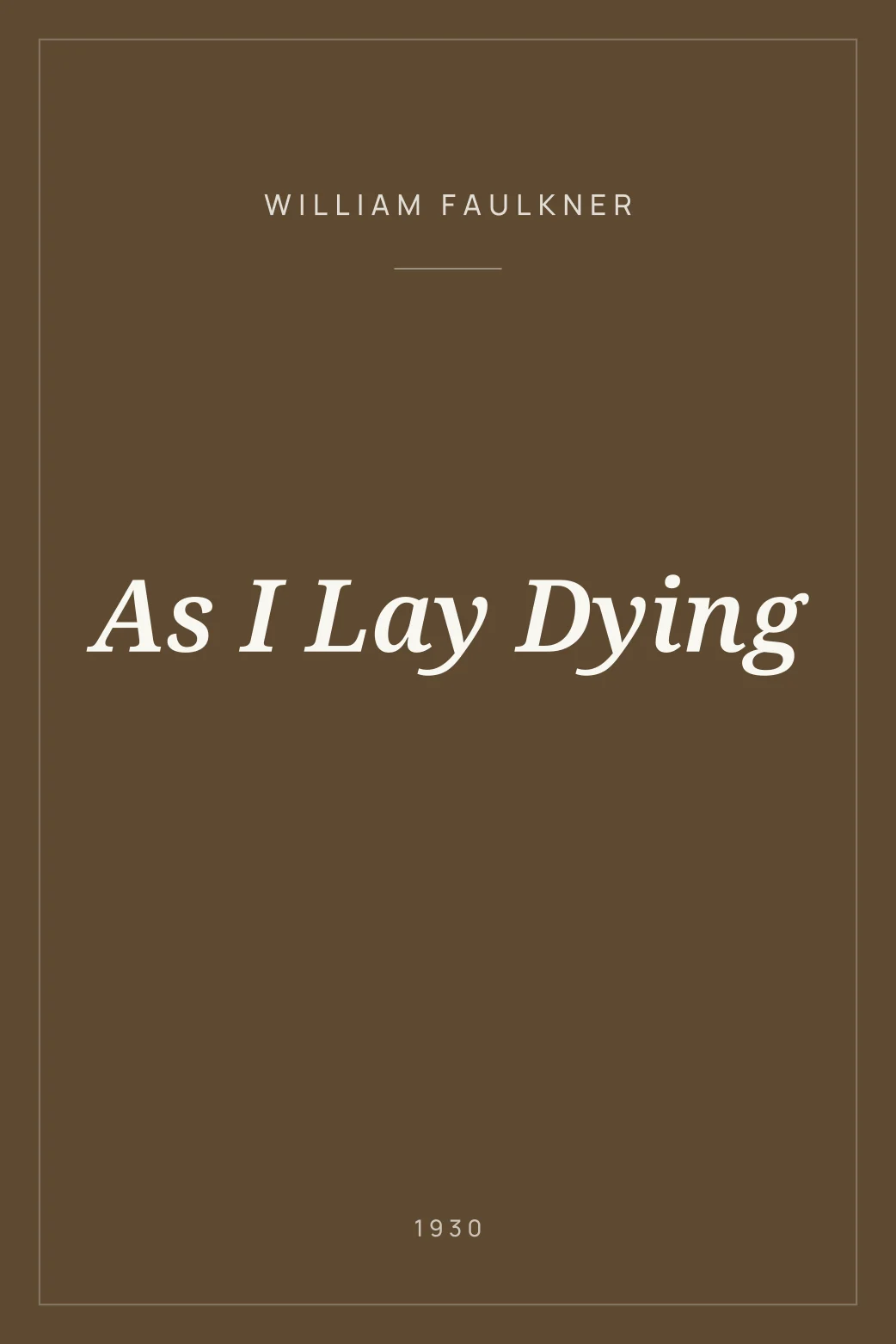 Portada de As I Lay Dying