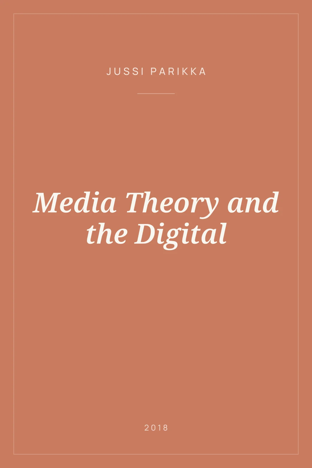 Portada de Media Theory and the Digital
