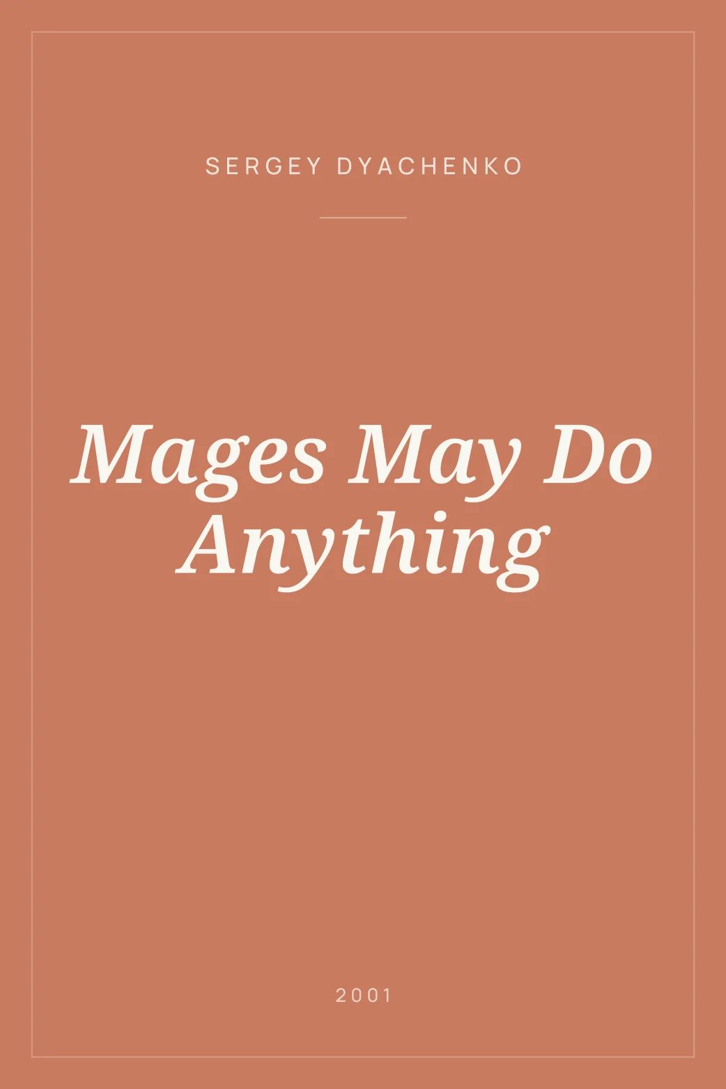 Portada de Mages May Do Anything