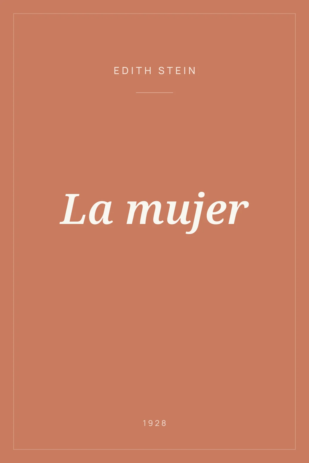 Portada de La mujer