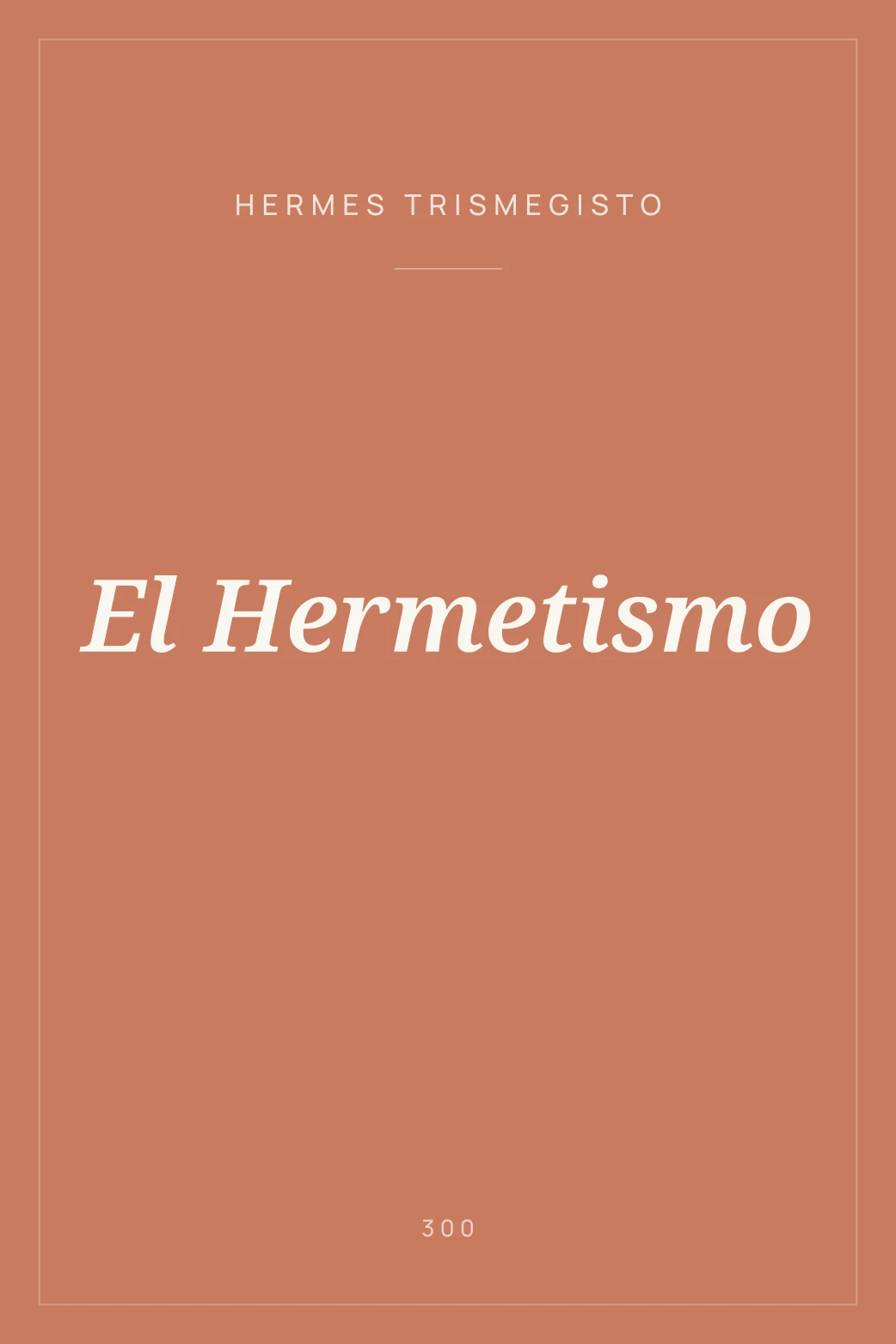 Portada de El Hermetismo