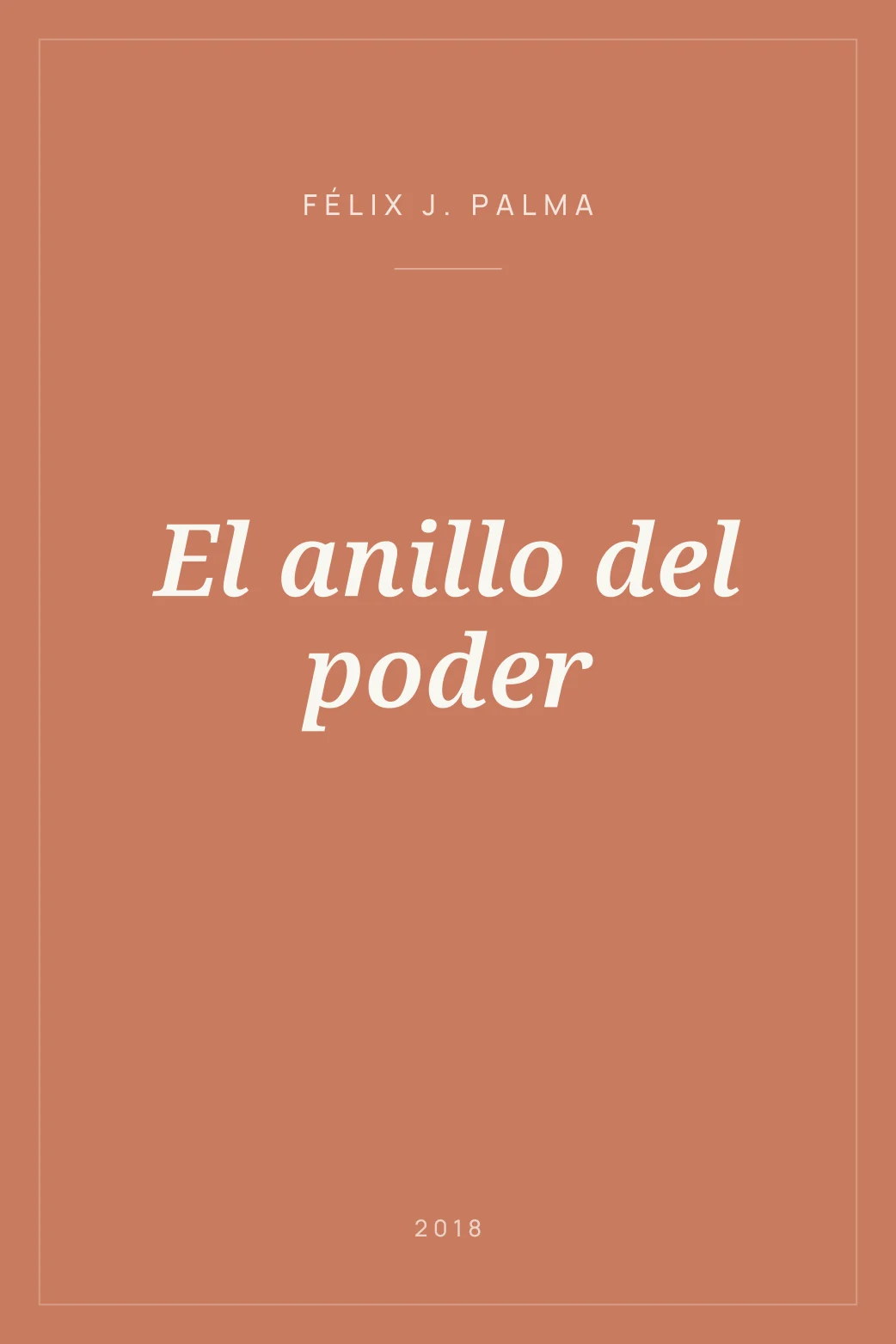 Portada de El anillo del poder