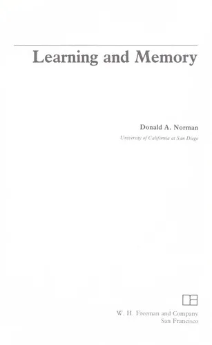 Portada de Learning and Memory