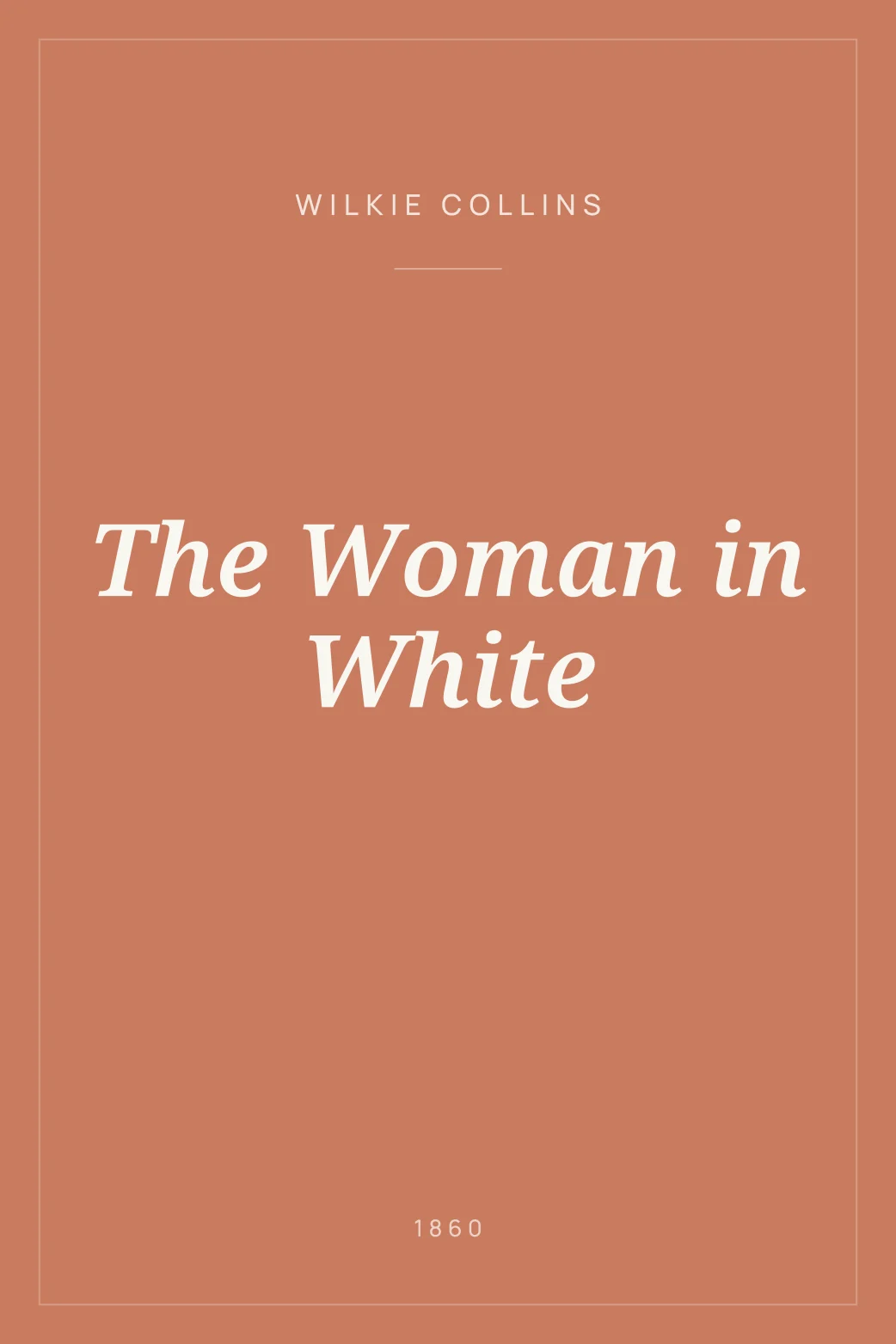 Portada de The Woman in White