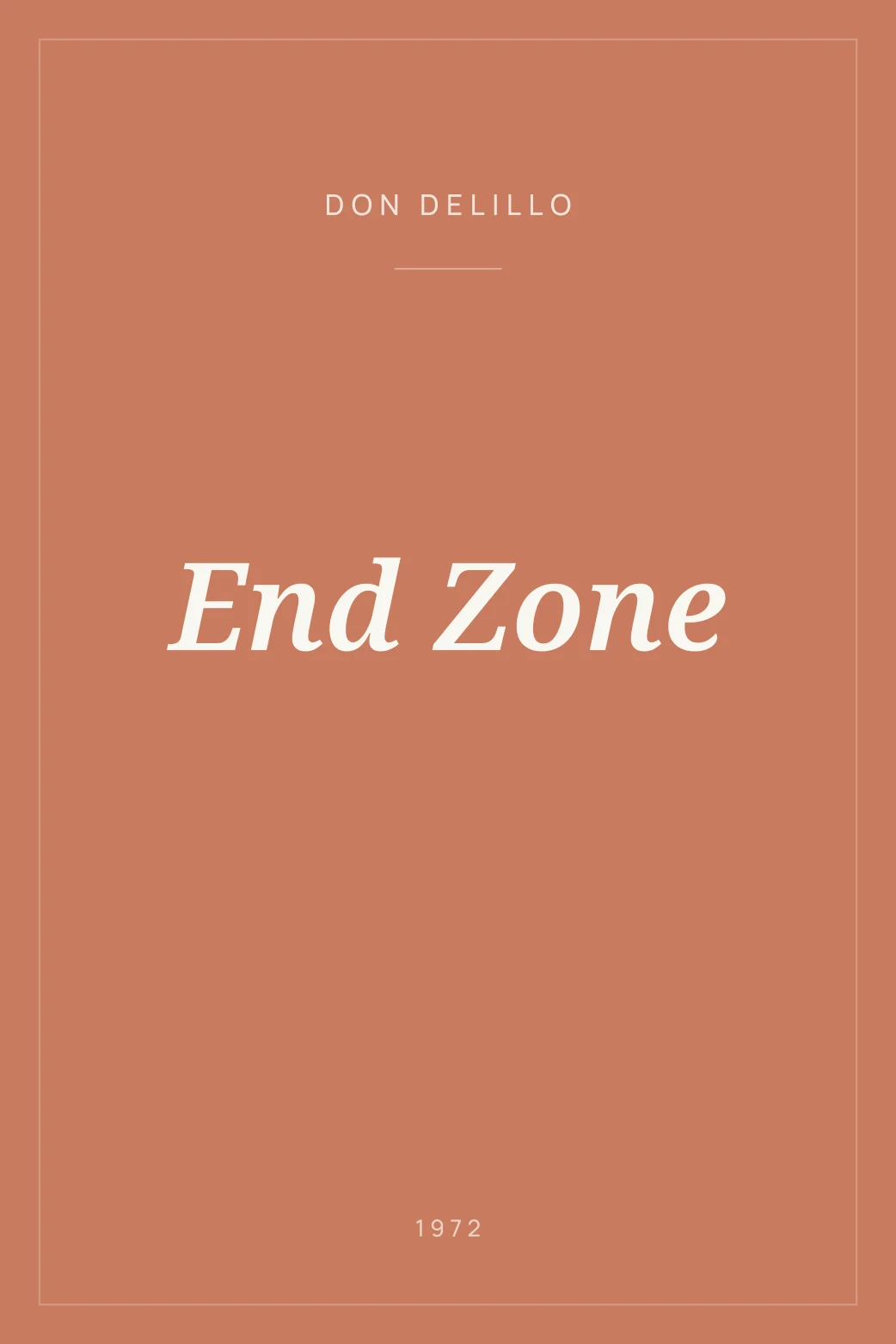 Portada de End Zone