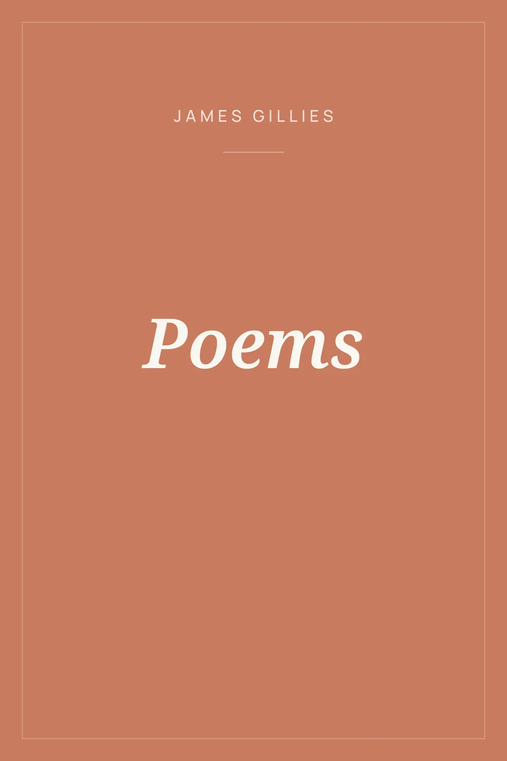 Portada de Poems