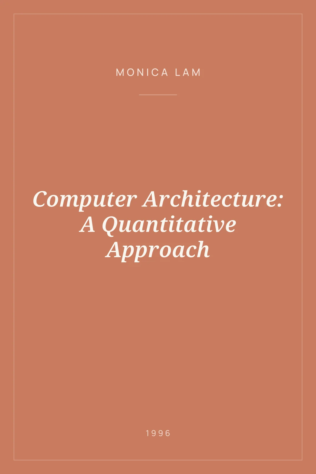 Portada de Computer Architecture: A Quantitative Approach