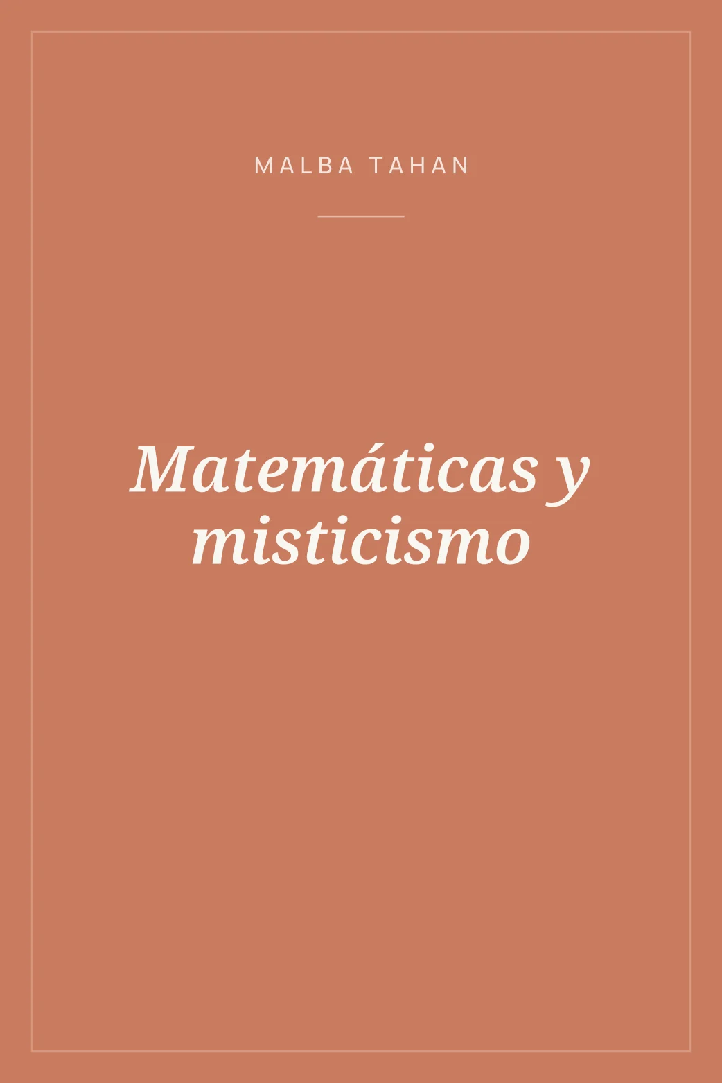 Portada de Matemáticas y misticismo