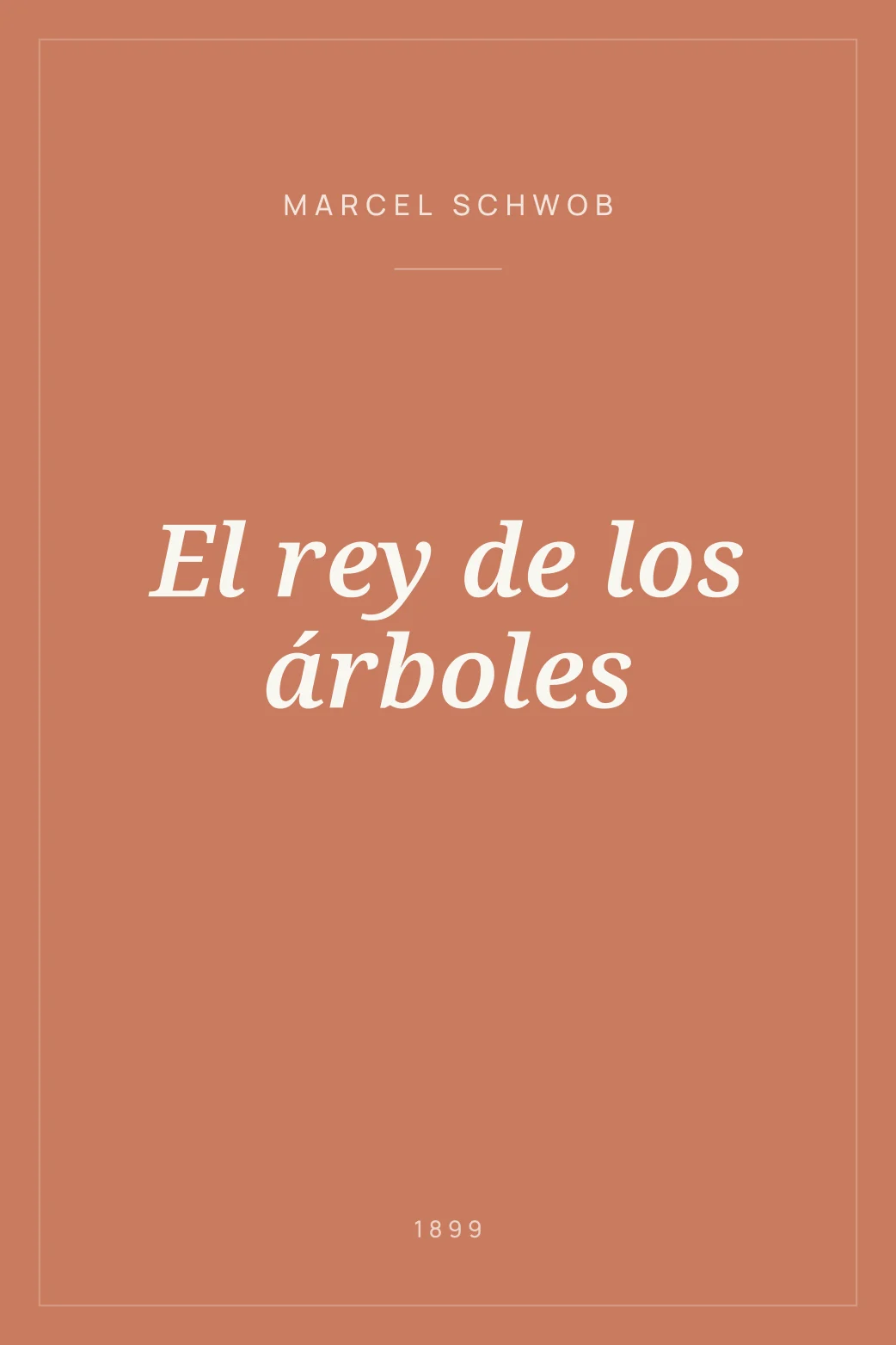 Portada de El rey de los árboles
