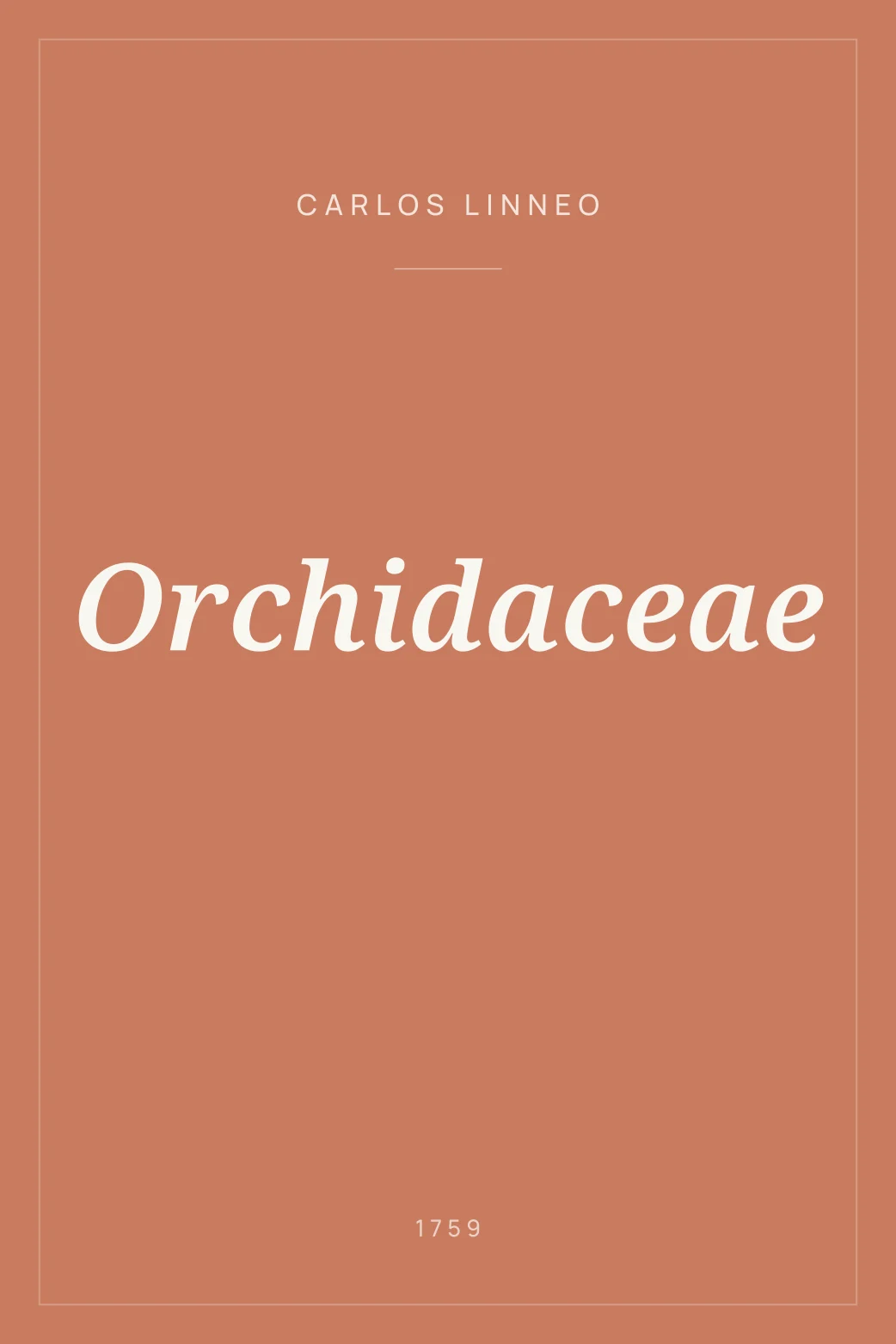 Portada de Orchidaceae