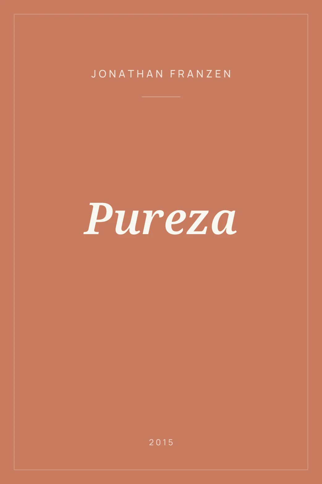 Portada de Pureza