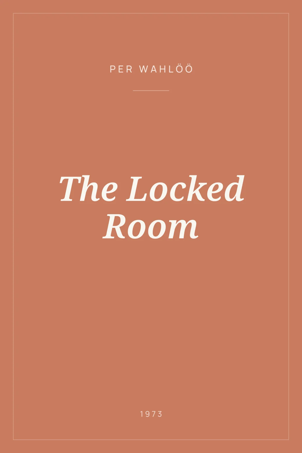 Portada de The Locked Room