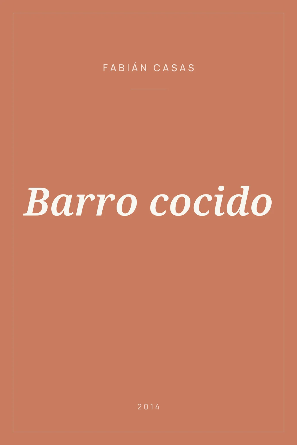 Portada de Barro cocido