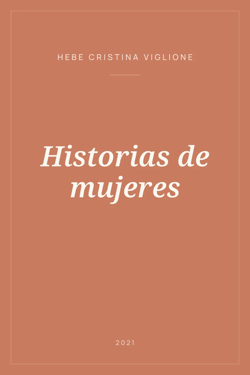 Portada de Historias de mujeres