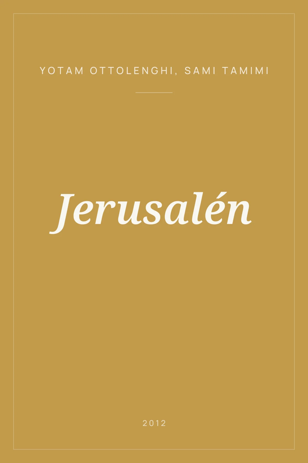 Portada de Jerusalén