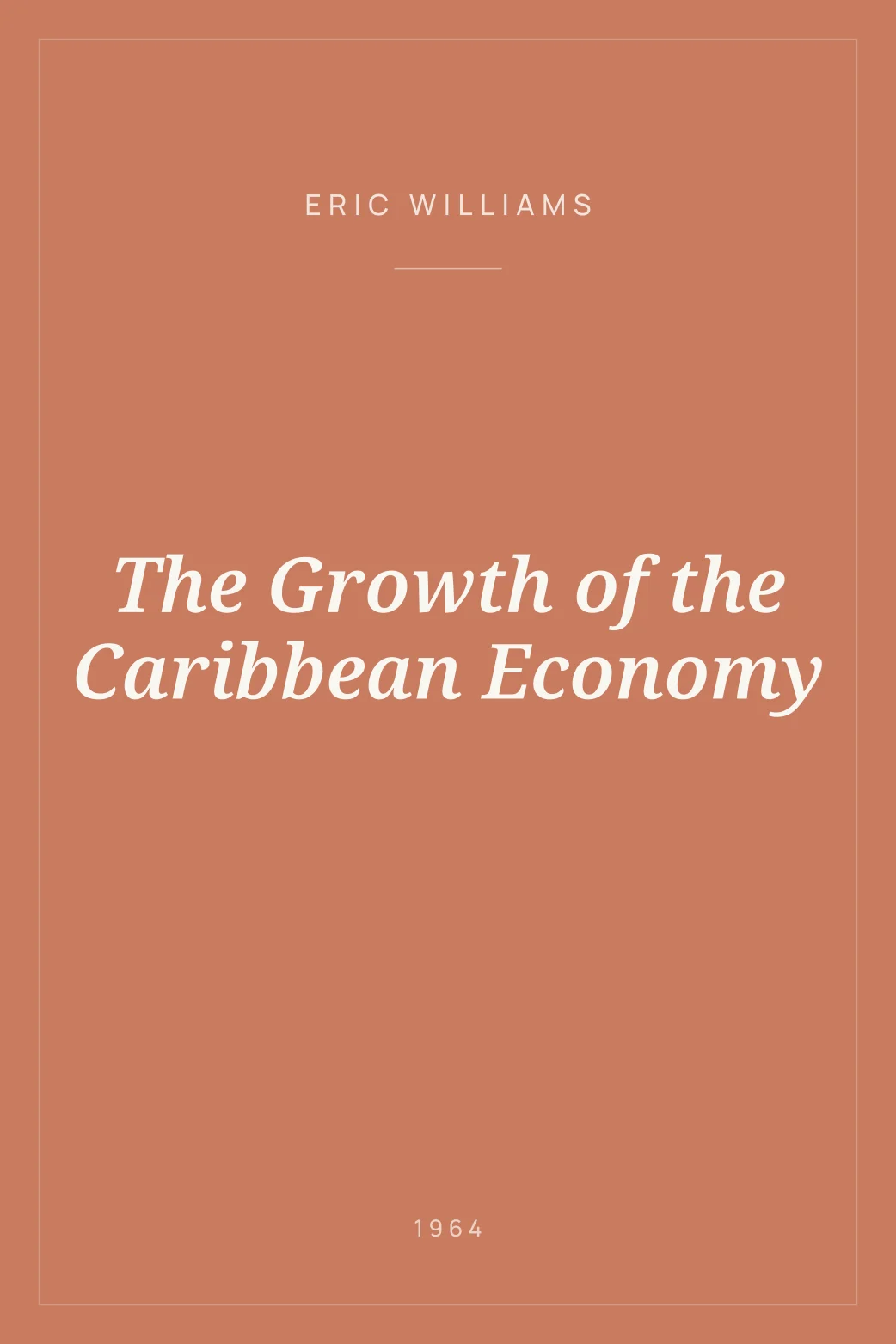 Portada de The Growth of the Caribbean Economy