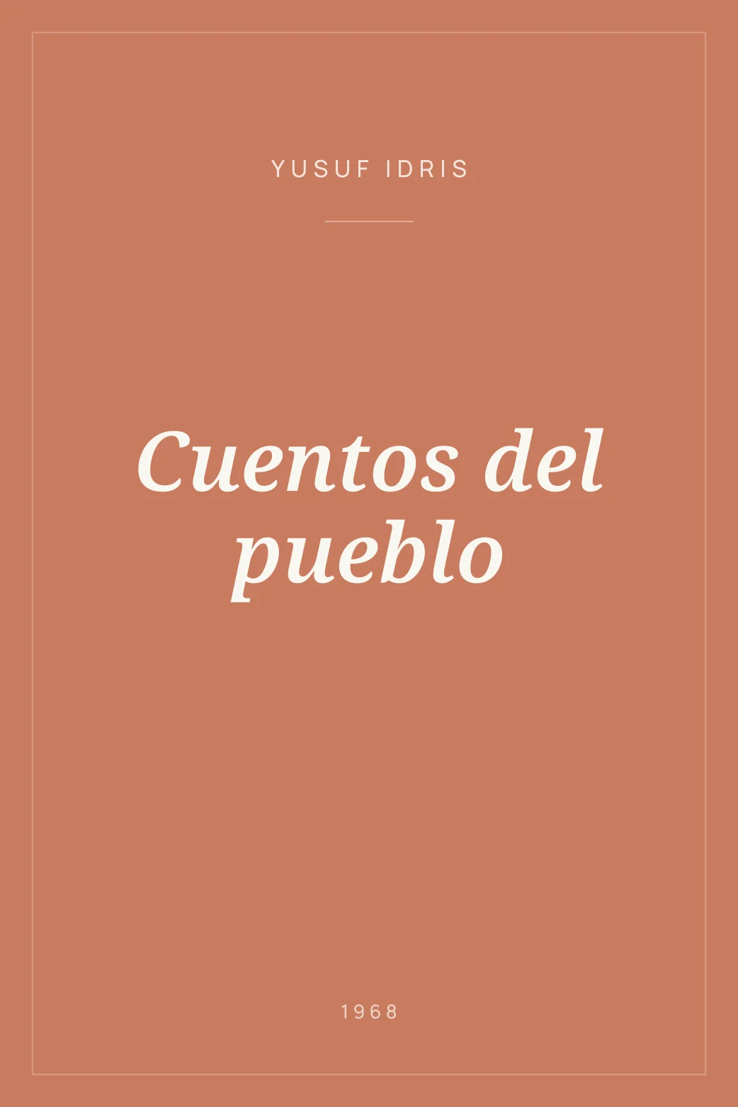 Portada de Cuentos del pueblo