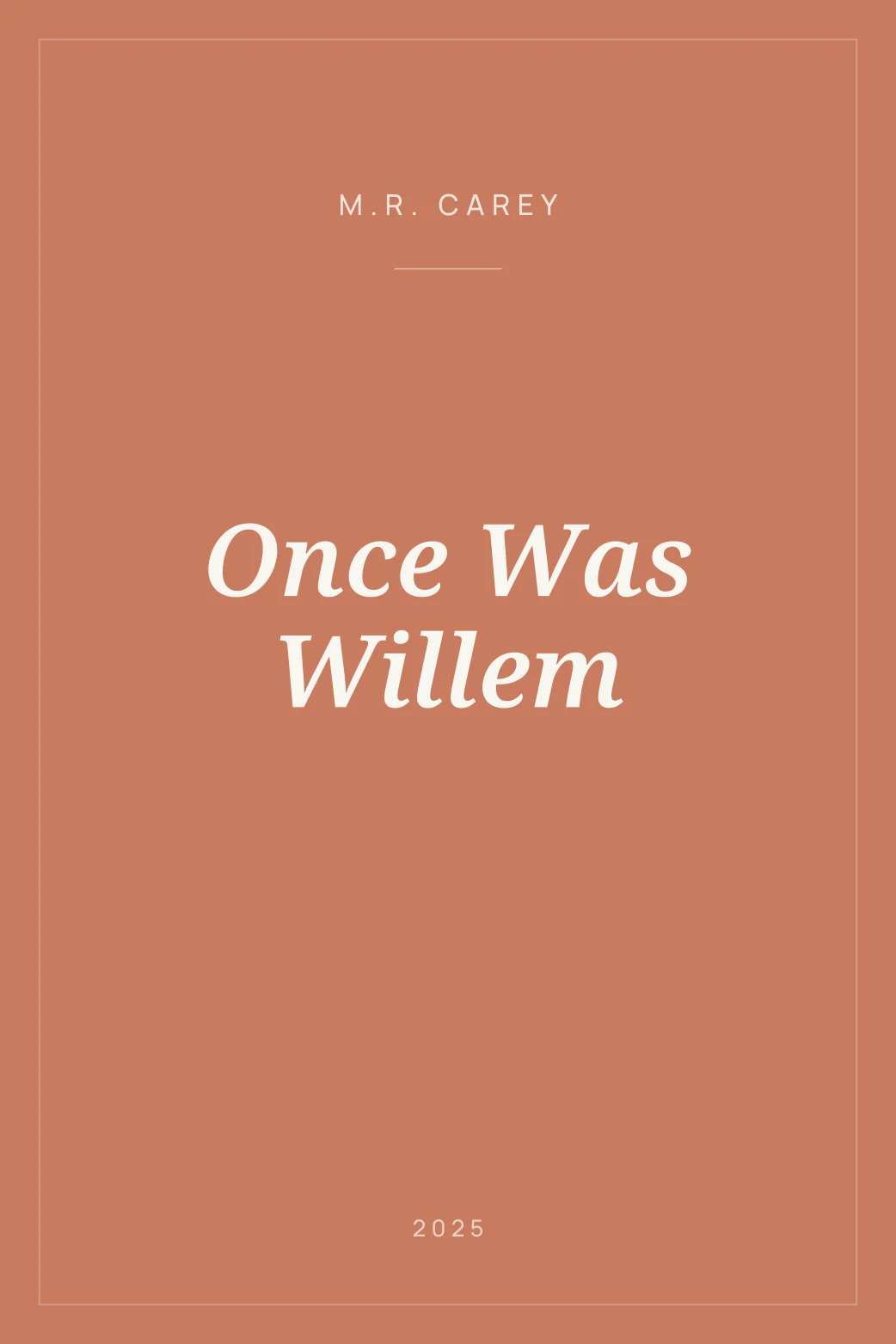 Portada de Once Was Willem