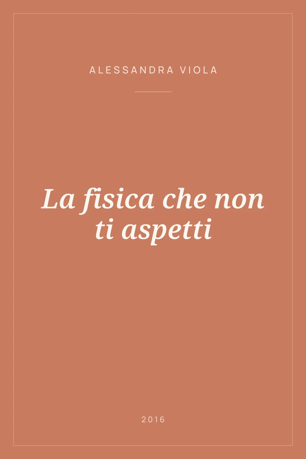 Portada de La fisica che non ti aspetti