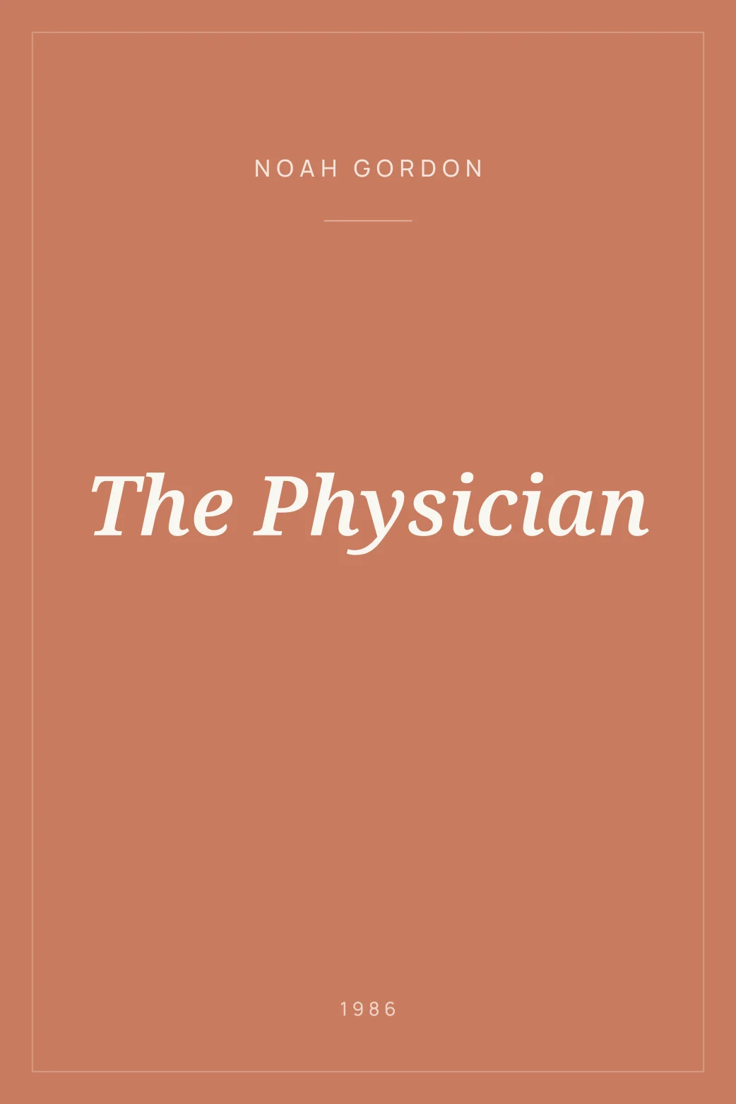 Portada de The Physician