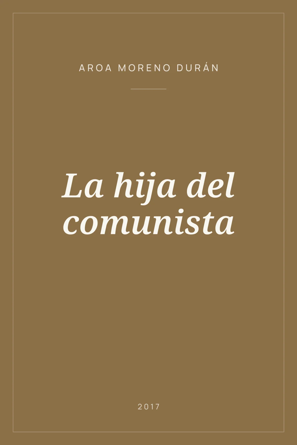 Portada de La hija del comunista