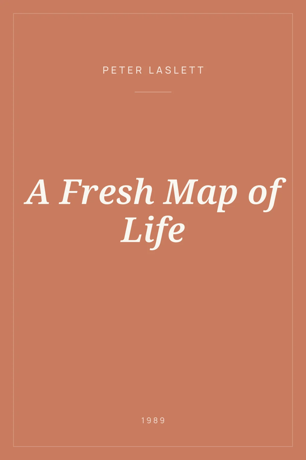 Portada de A Fresh Map of Life